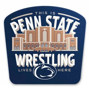 decal This is Penn State Wrestling Lives Here with Rec Hall